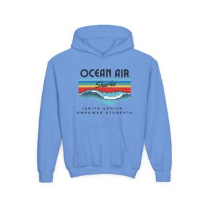 Kids Ocean Air “Rainbow Wave” Hoodie