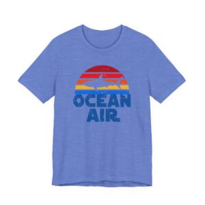 Ocean Air T‑Shirt — Retro Sunset Surf Tee